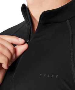 Heren Falke Ondergoed Heren|Warm zip shirt 39627