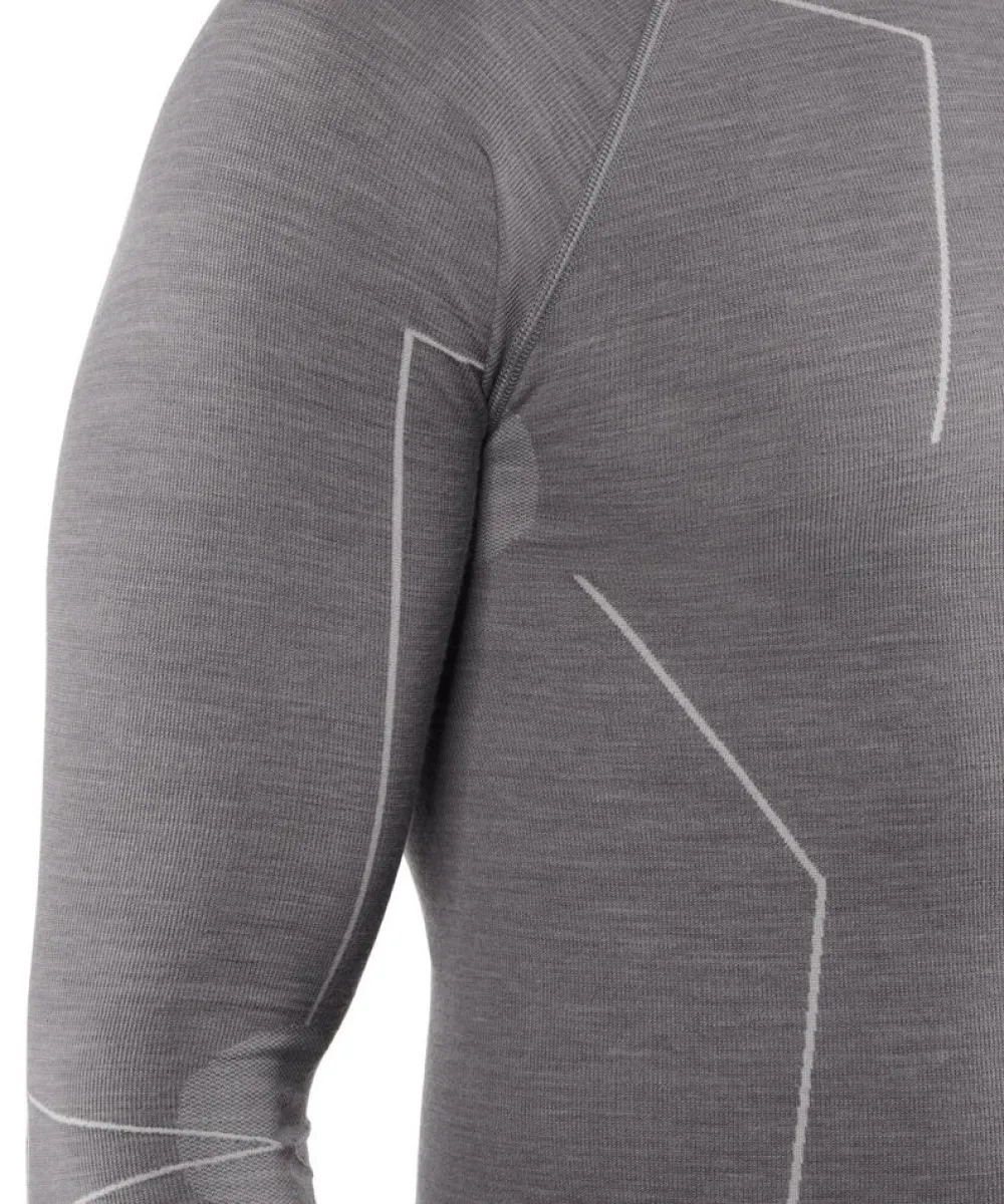 Heren Falke Ondergoed Heren|Wool Tech longsleeved shirt men comfort 33411