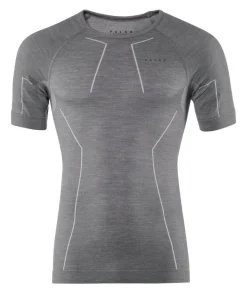 Heren Falke Ondergoed Heren|Wool Tech shortsleeved shirt 33413