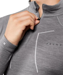 Heren Falke Ondergoed Heren|WoolTech zip shirt M 33410