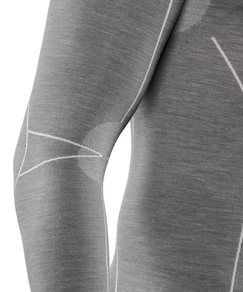 Heren Falke Ondergoed Heren|WoolTech zip shirt M 33410