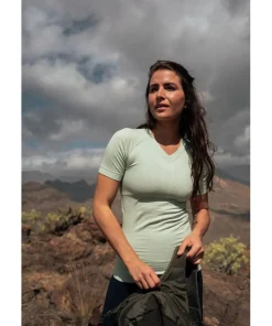 DAMES Falke Ondergoed Dames|WT light short sleeved shirt women