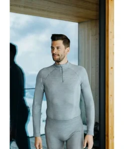 Heren Falke Ondergoed Heren|WT longsleeve zip men