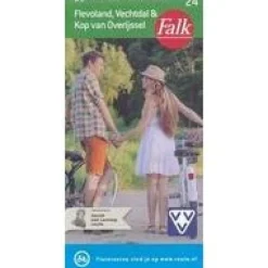 Falkplan Benelux|Fietskaart 24 Flevoland, Vechtdal en Kop van
