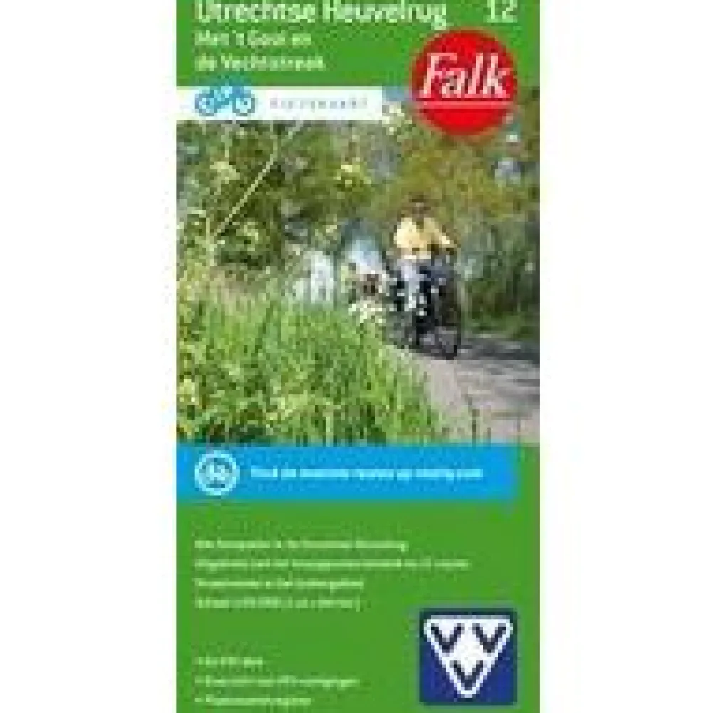Falkplan Benelux|Fietskaart VVV 12 Utrechtse heuvelrug