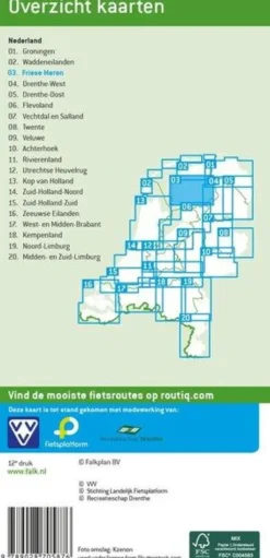 Falkplan Benelux|Friese Meren 03