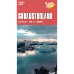 Ferdakort maps ijsland Scandinavië & Ijsland|IJsland Zuid-Oost 4