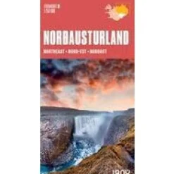 Ferdakort maps ijsland Scandinavië & Ijsland|IJsland Noord-Oost 3