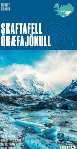 Ferdakort maps ijsland Scandinavië & Ijsland|Skaftafell NP 1:100.000