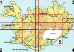 Ferdakort maps ijsland Scandinavië & Ijsland|Wegenkaart 4 IJsland Zuidoost