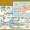 Ferdakort maps ijsland Scandinavië & Ijsland|Wegenkaart S22 Snaefellsnes