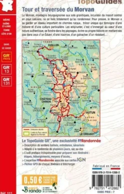 FF randonneee Frankrijk|Morvan - Traversee de Morvan GR13/GR131