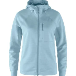DAMES Fjallraven Vesten|Abisko Grid Fleece Hoodie W