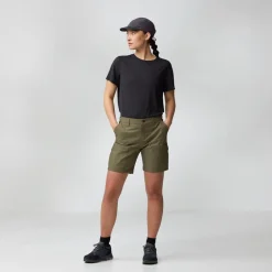 DAMES Fjallraven Broeken Dames|Abisko Hybrid Trail Shorts w
