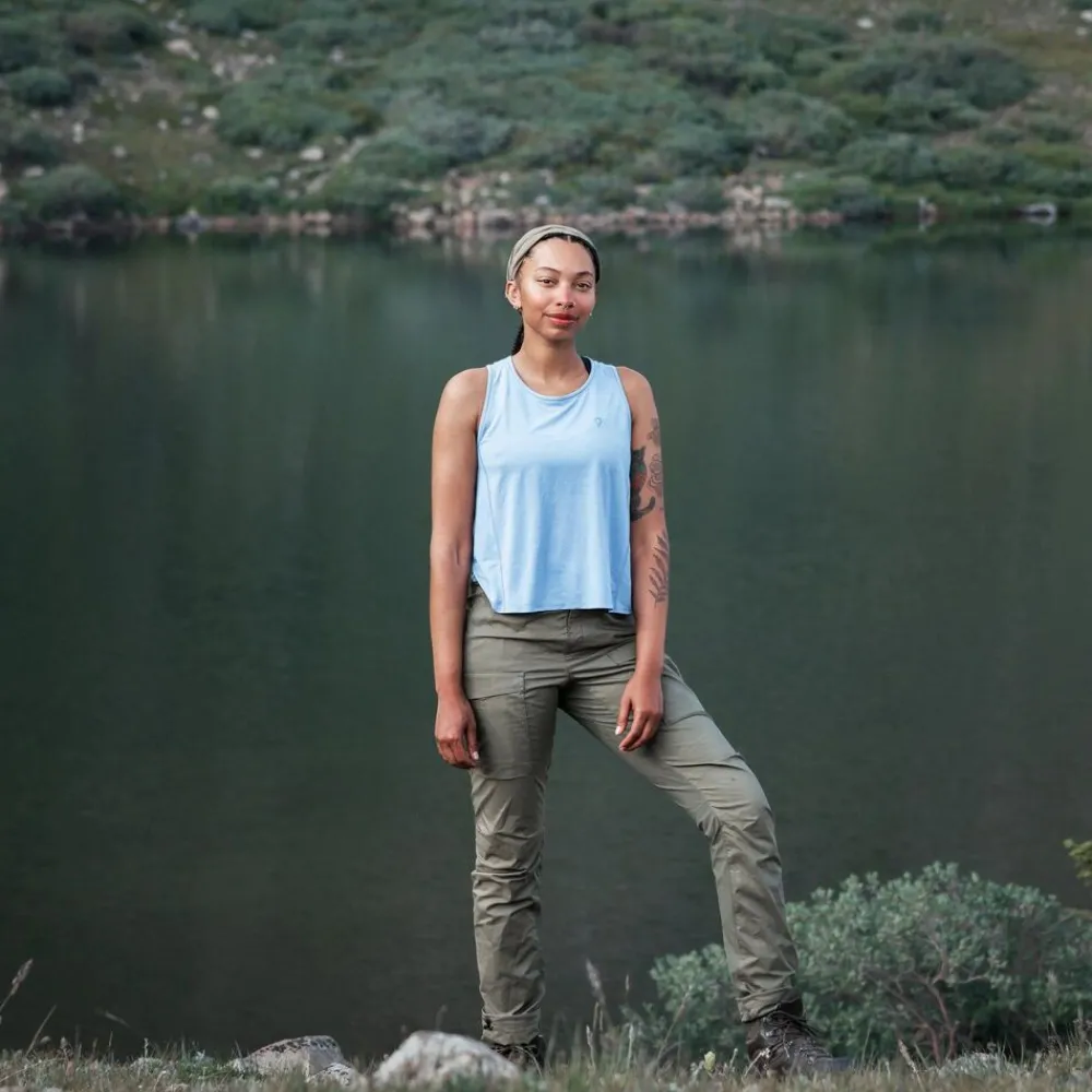 DAMES Fjallraven Shirts Dames|Abisko Lite Tank W