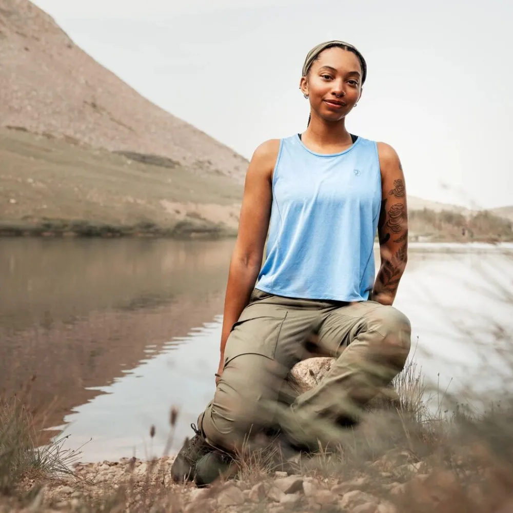 DAMES Fjallraven Shirts Dames|Abisko Lite Tank W