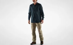 Heren Fjallraven Overhemden|Abisko trekking shirt M