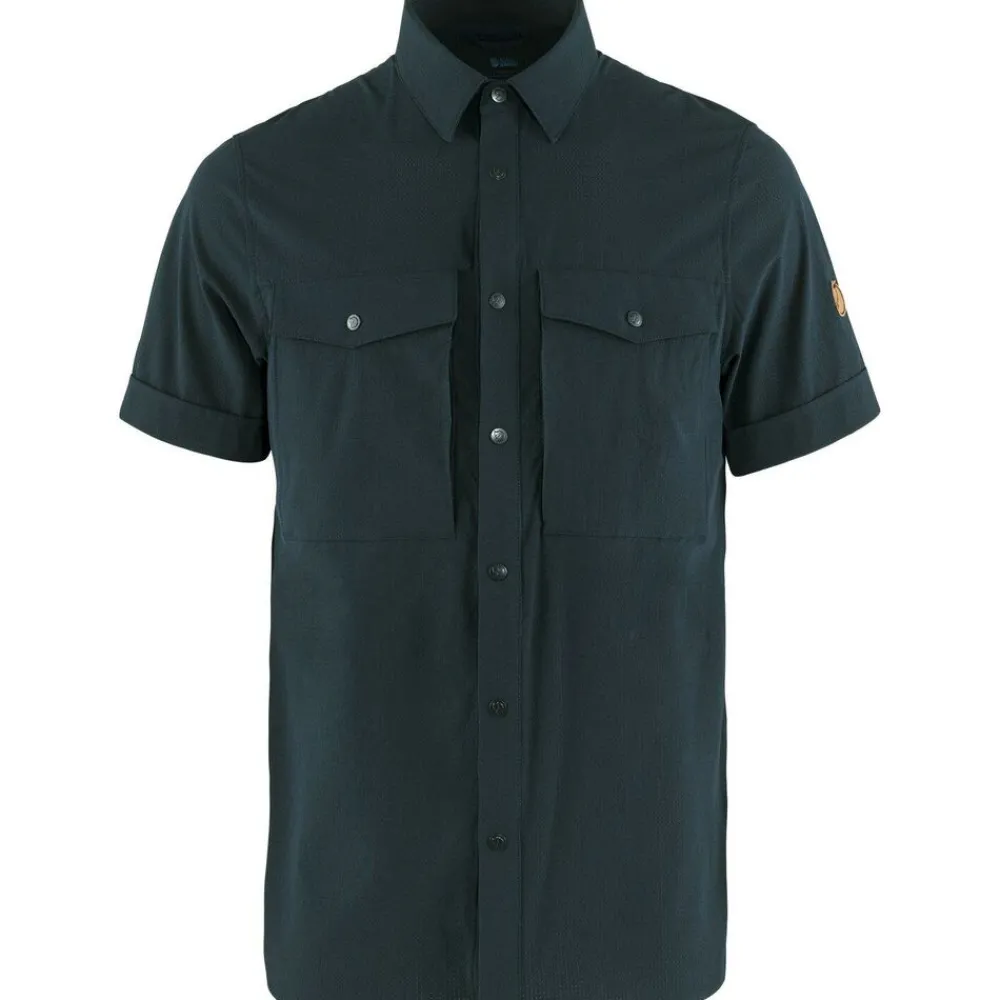 Heren Fjallraven Overhemden|Abisko Trekking shirt SS M