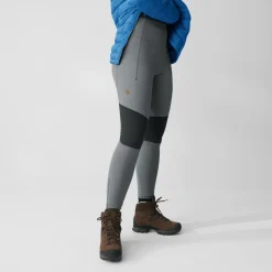 DAMES Fjallraven Broeken Dames|Abisko Varm trekking tights W