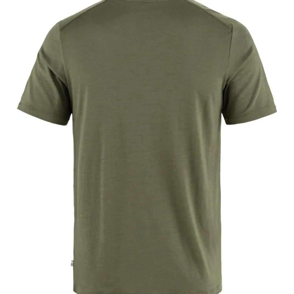 Heren Fjallraven Shirts Heren|Abisko wool classic SS m