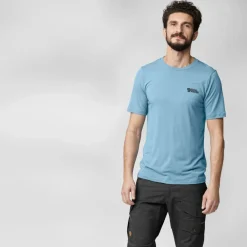 Heren Fjallraven Shirts Heren|Abisko wool logo SS M