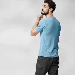 Heren Fjallraven Shirts Heren|Abisko wool logo SS M