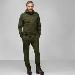Heren Fjallraven Vesten|Keb fleece hoodie M