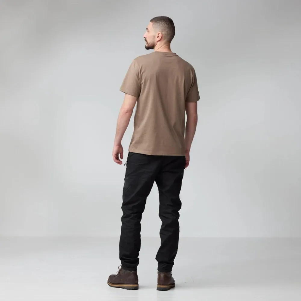 Heren Fjallraven Shirts Heren|Multicolor Logo T-Shirt M