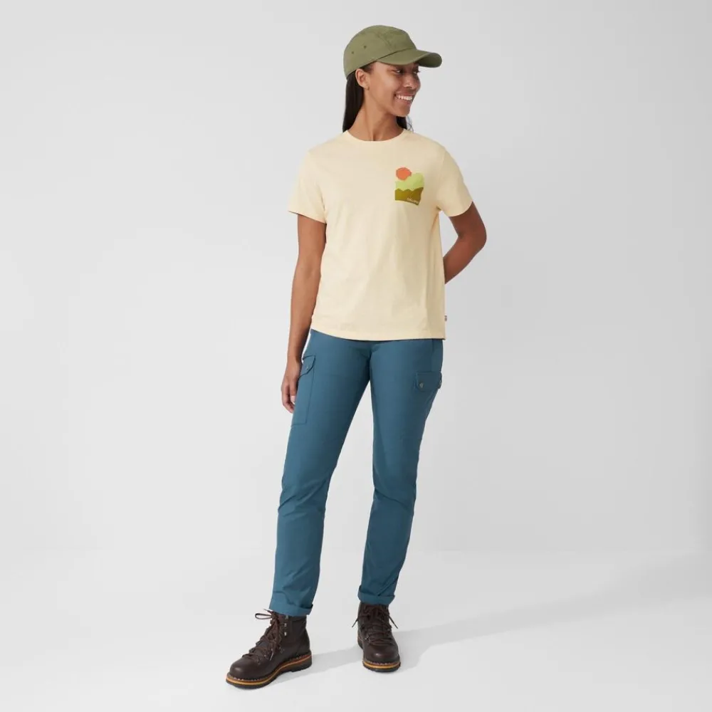 DAMES Fjallraven Shirts Dames|Nature T-shirt W