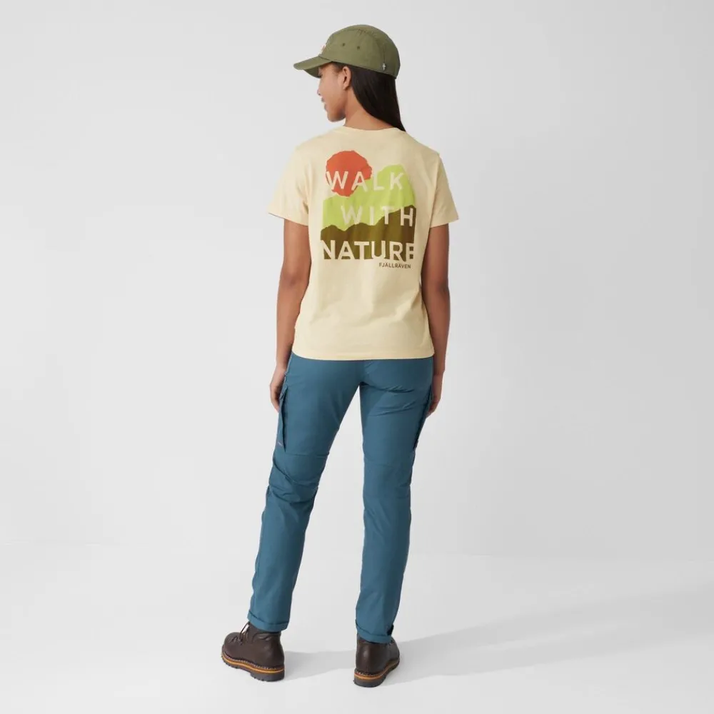 DAMES Fjallraven Shirts Dames|Nature T-shirt W