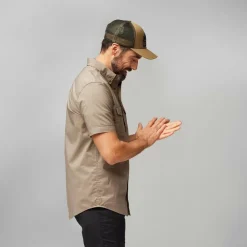 Heren Fjallraven Overhemden|Ovik air stretch SS shirt M