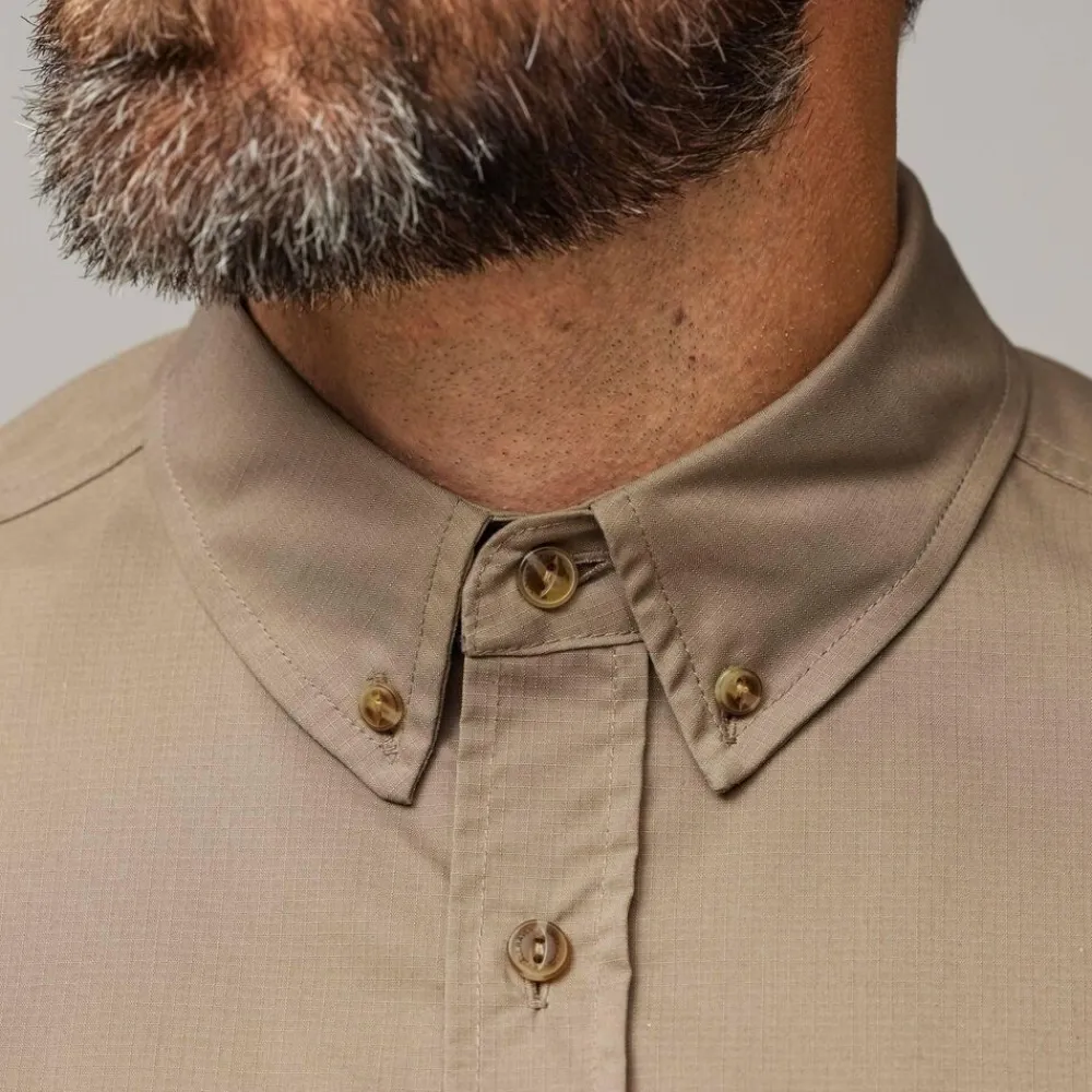Heren Fjallraven Overhemden|Ovik air stretch SS shirt M