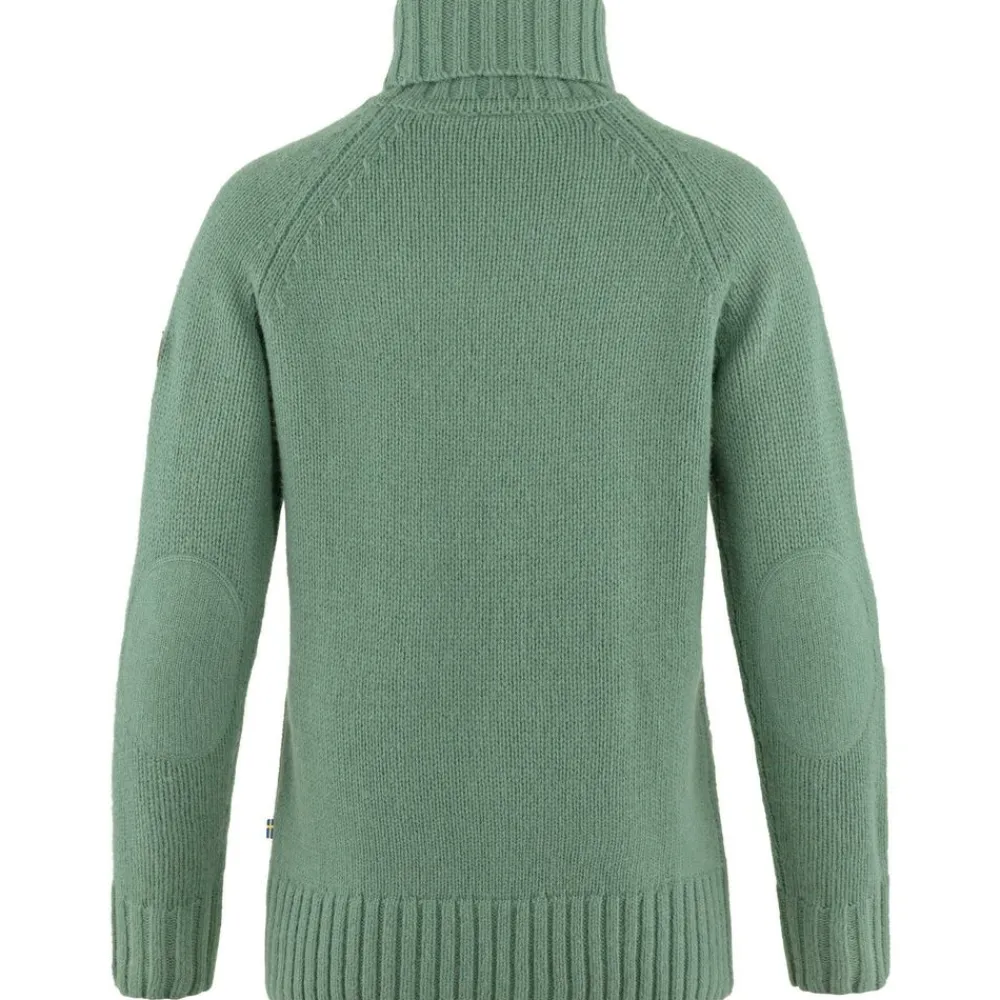 DAMES Fjallraven Truien|Ovik cable knit roller neck W