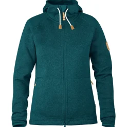 DAMES Fjallraven Vesten|ovik fleece hoodie women