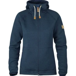 DAMES Fjallraven Vesten|ovik fleece hoodie women