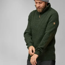 Heren Fjallraven Truien|Ovik half zip knit M