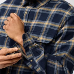 Heren Fjallraven Overhemden|Ovik Heavy Flannel shirt M