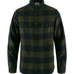 Heren Fjallraven Overhemden|Ovik Heavy Flannel shirt M