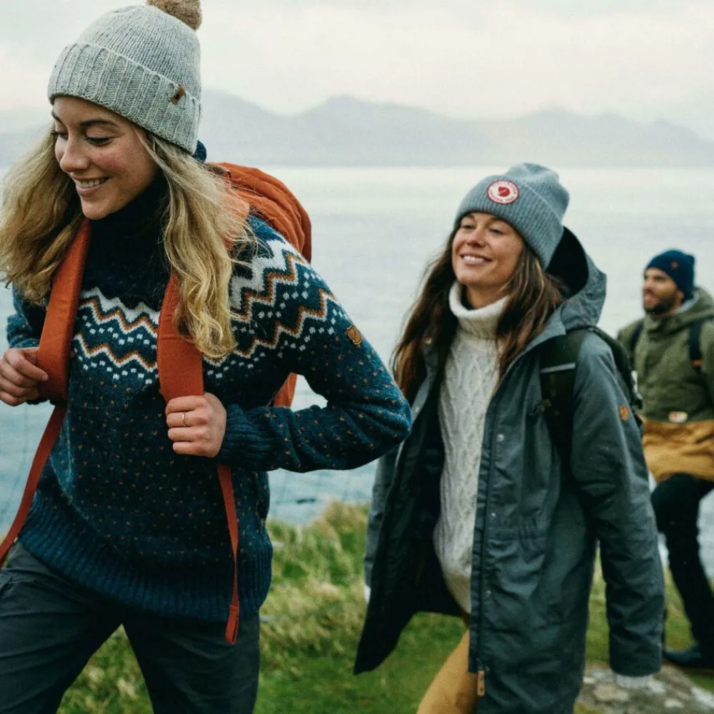 DAMES Fjallraven Truien|Ovik Knit Roller Neck w