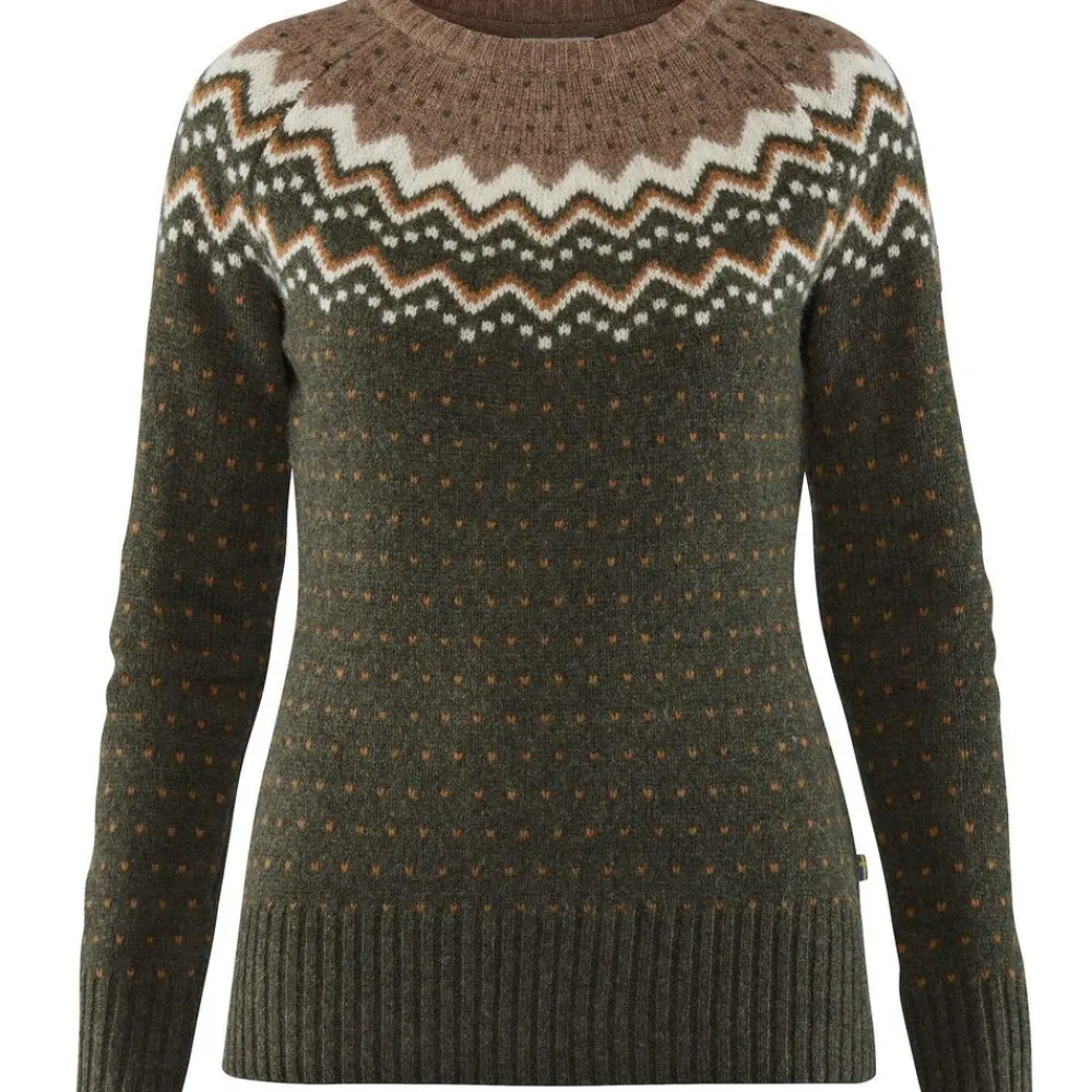 DAMES Fjallraven Truien|Ovik knit sweater w