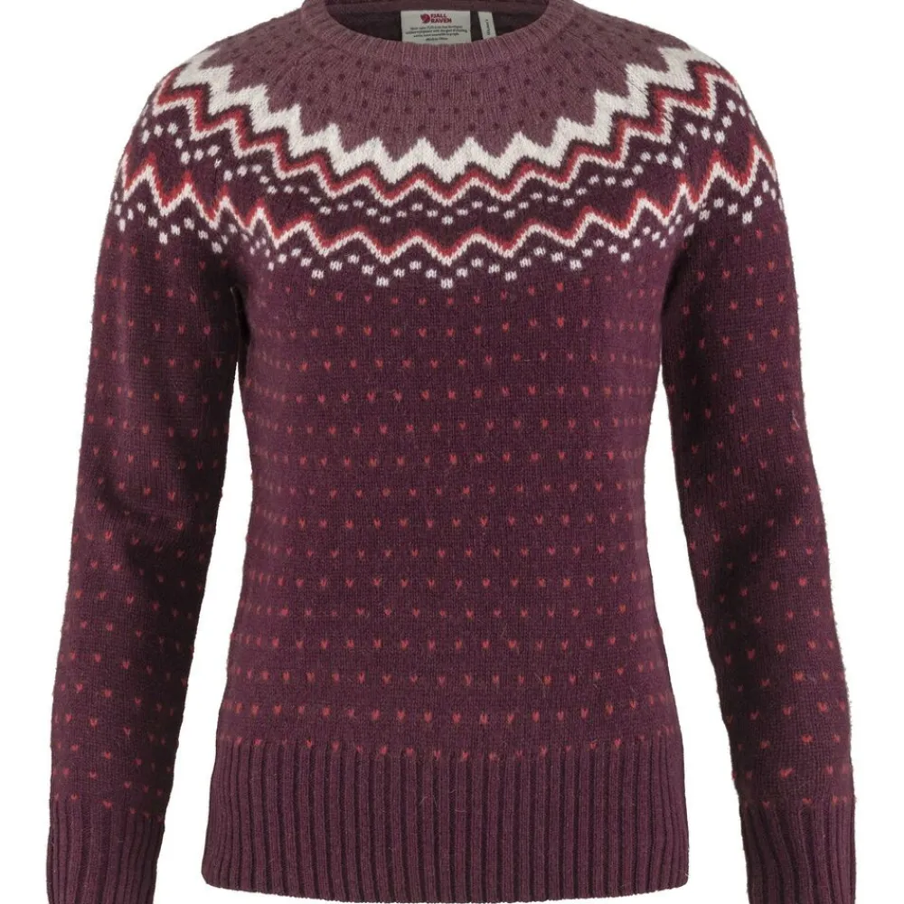 DAMES Fjallraven Truien|Ovik knit sweater w