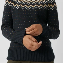 DAMES Fjallraven Truien|Ovik knit sweater w