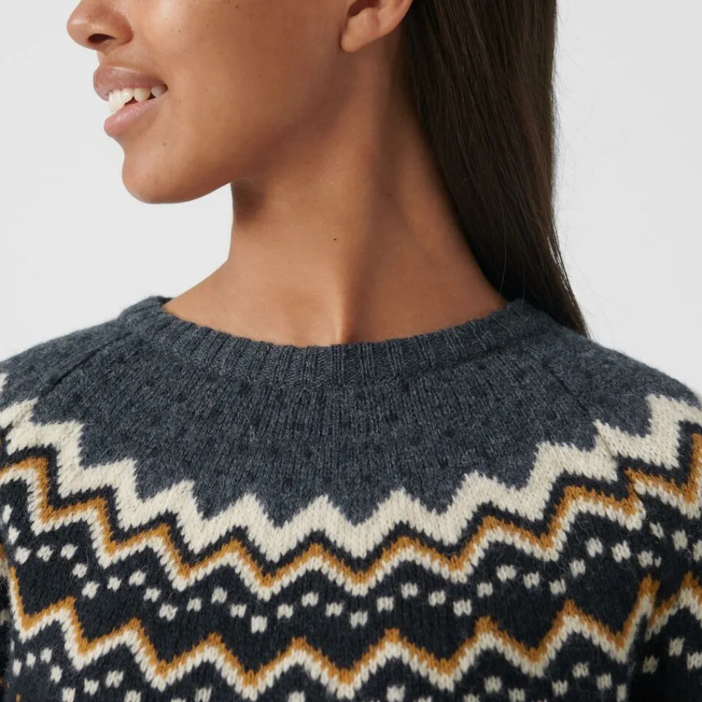 DAMES Fjallraven Truien|Ovik knit sweater w