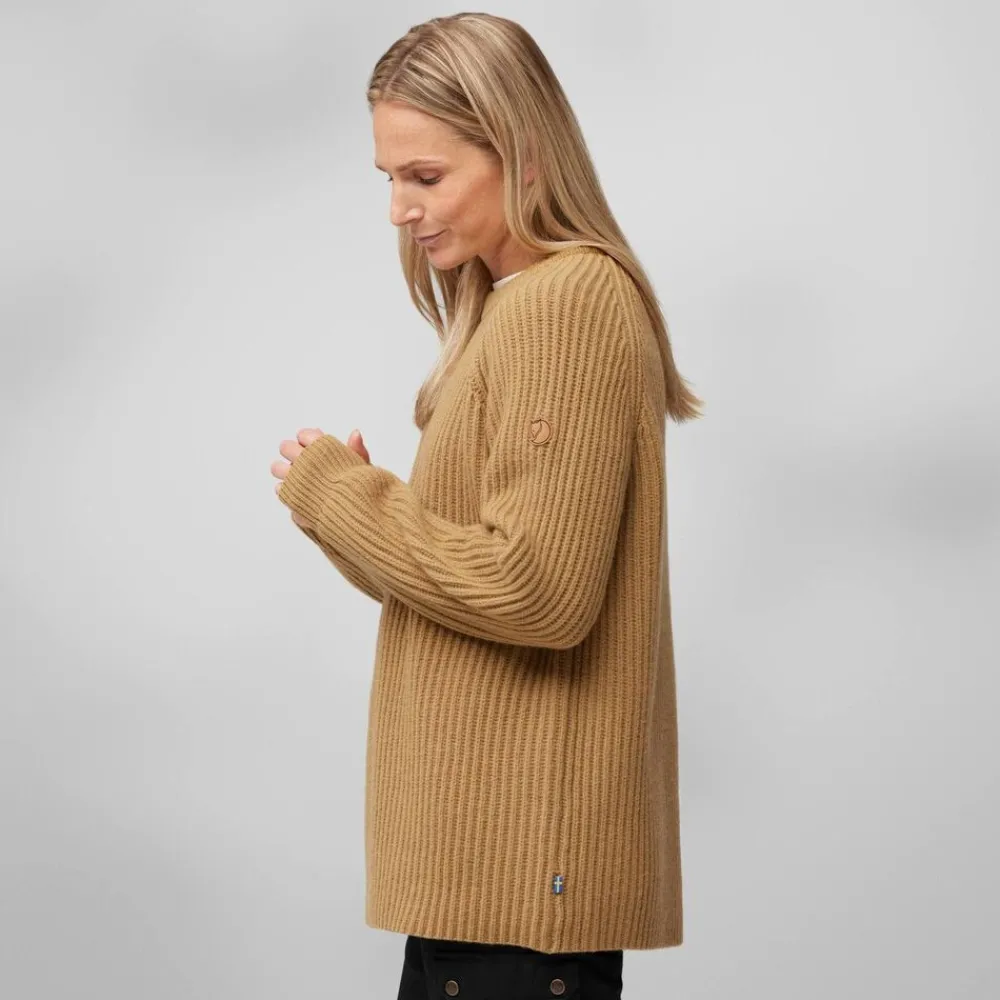 DAMES Fjallraven Truien|Ovik Rib Sweater W