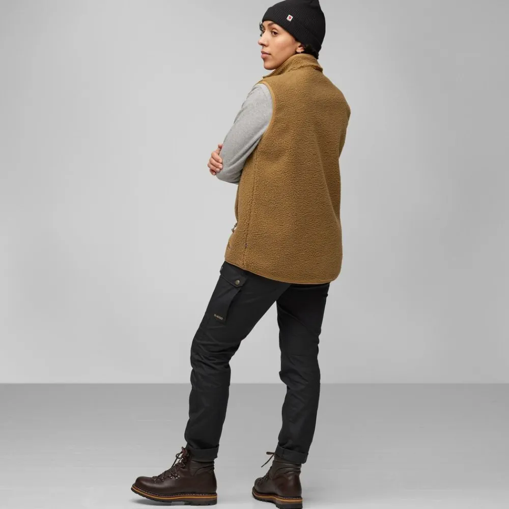 DAMES Fjallraven Vesten|Vardag pile fleece vest W