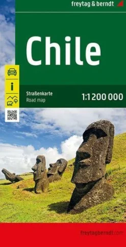 Freytag & Berndt Zuid-Amerika|Chili wegenkaart