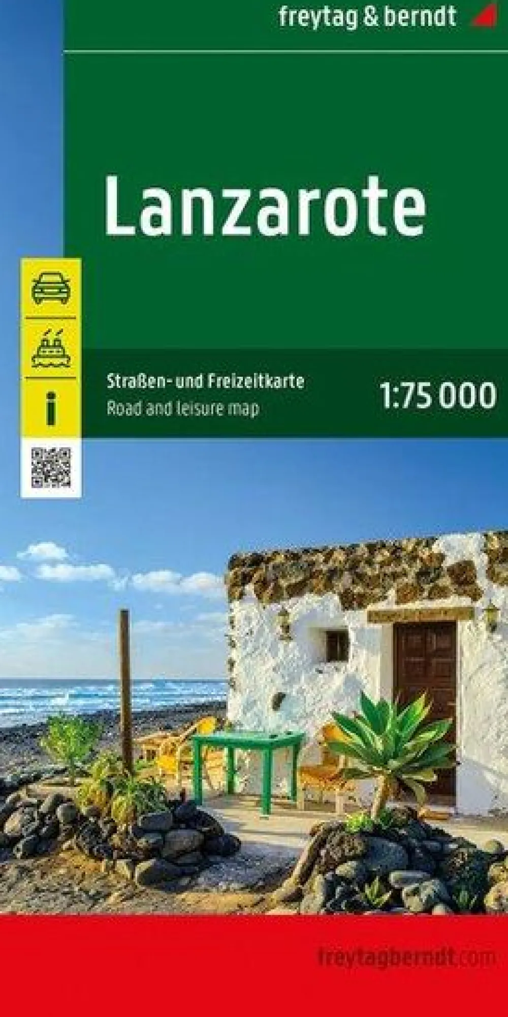 Freytag & Berndt Spanje & Portugal|Lanzarote wegenkaart