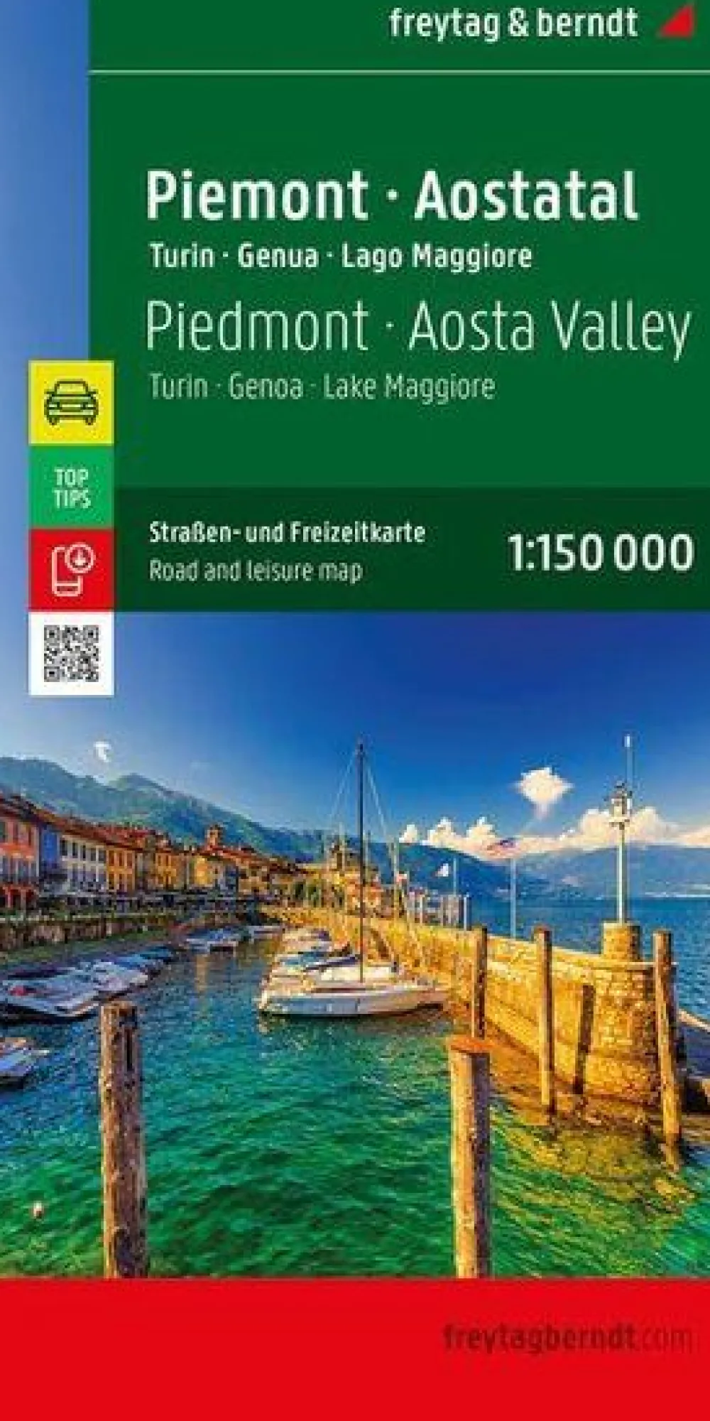 Freytag & Berndt Oostenrijk|Piemonte, Turijn, Aostadal wegenkaart