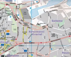 Freytag & Berndt Oost-Europa|Stadsplattegrond Tallinn City Pocket