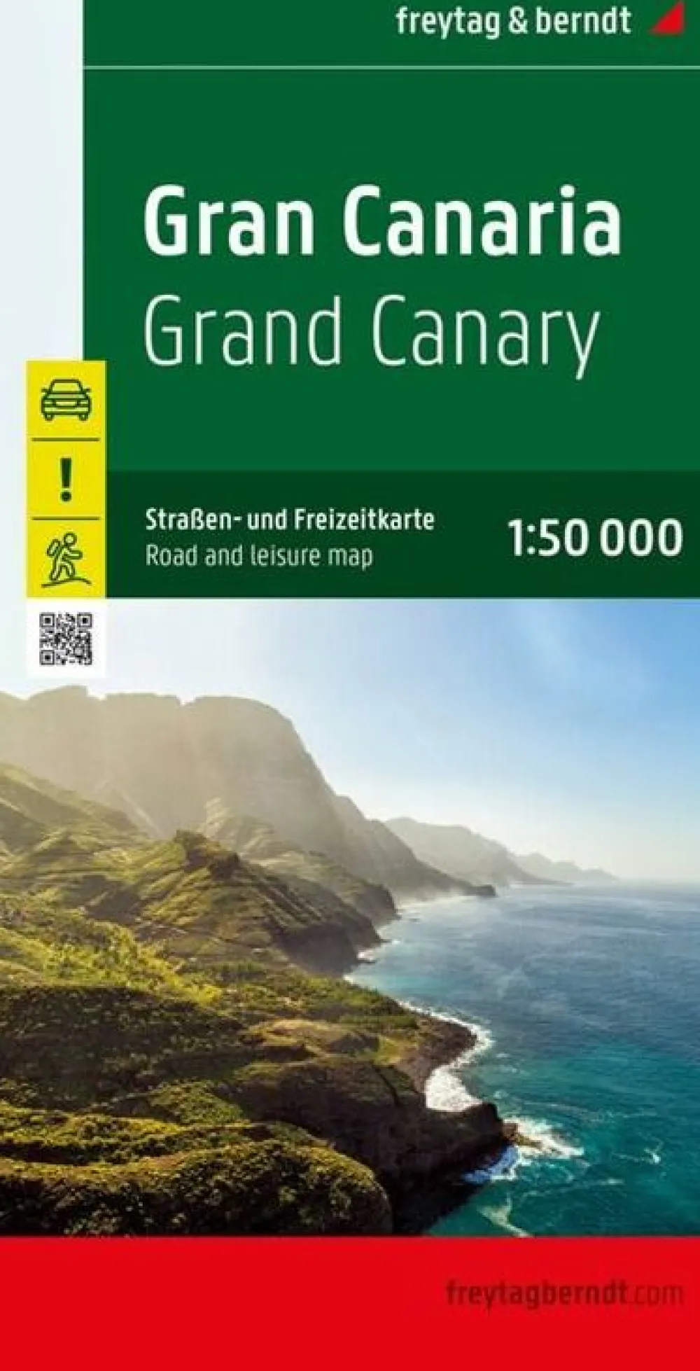 Freytag & Berndt Spanje & Portugal|Wandel- en Wegenkaart Gran Canaria 1:50.000